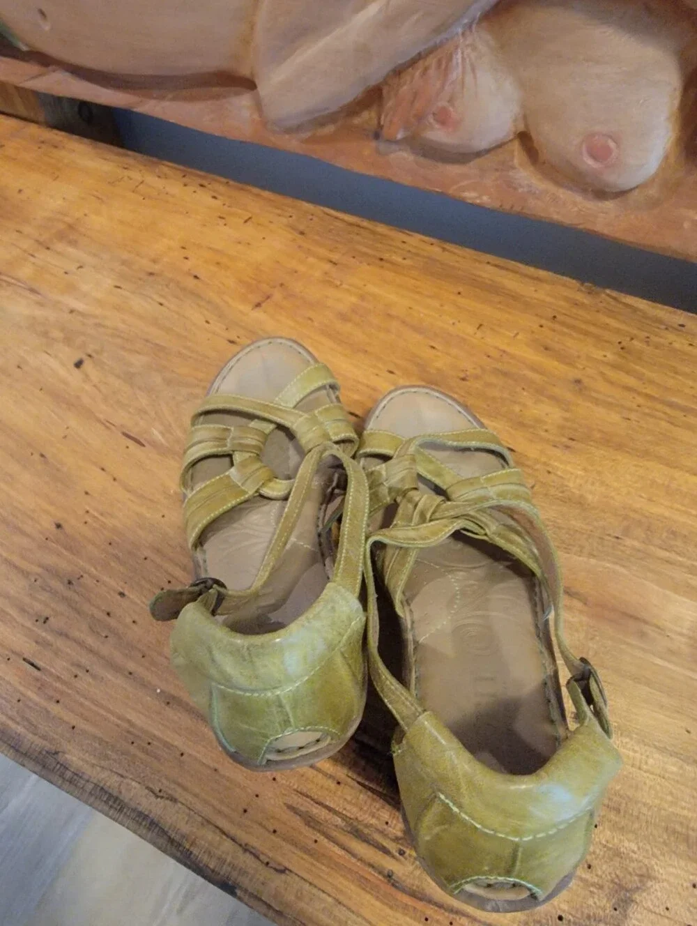 Born Y2K Green Leather 1.5